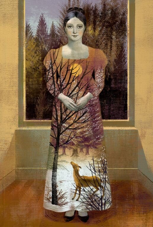 Иллюстрации Анны и Елены Бальбюссо к "Евгению Онегину".