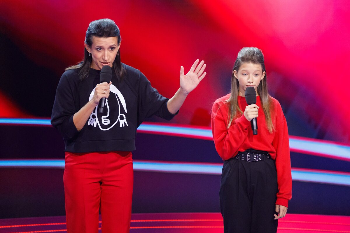 Елена Борщёва с 13-летней дочерью Мартой