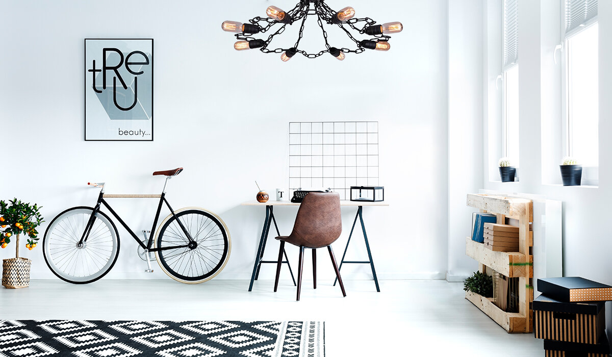 Потолочная люстра Arte Lamp A9344PL-8BK