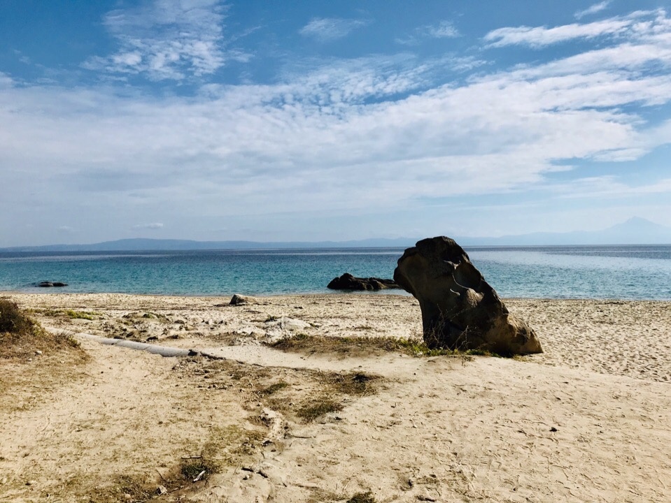Тот самый пляж. Греция, Халкидики. 2019