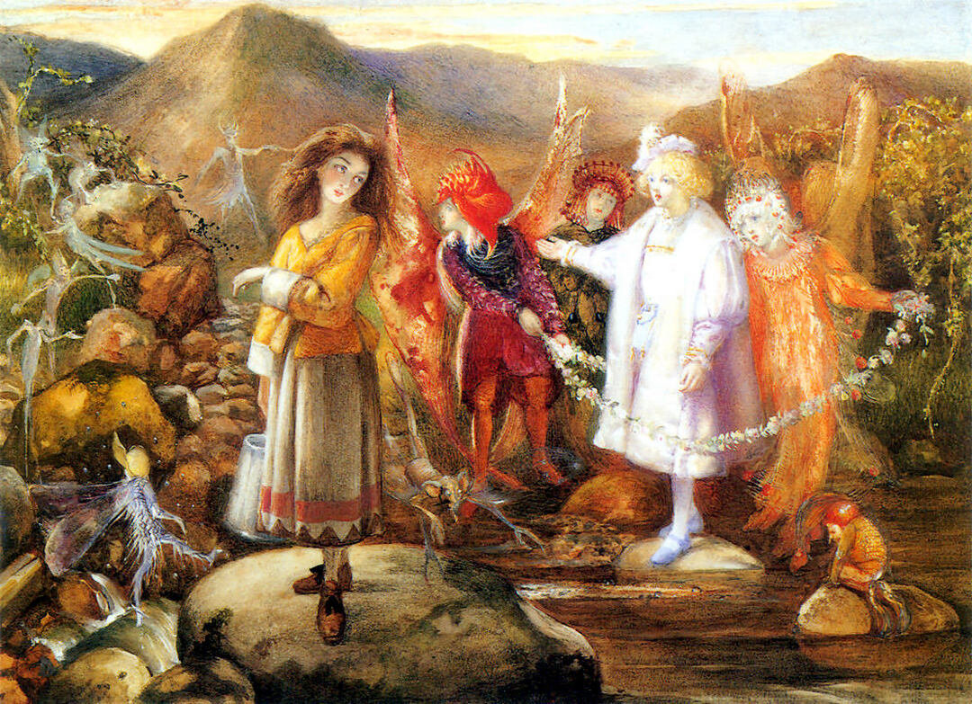 Сказочная страна The realms of fairydom 1887г.   John Anster Fitzgerald