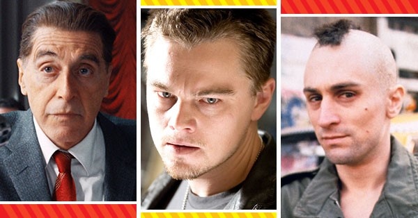 Актеры Аль Пачино, Леонардо Ди Каприо, Роберт Де Ниро