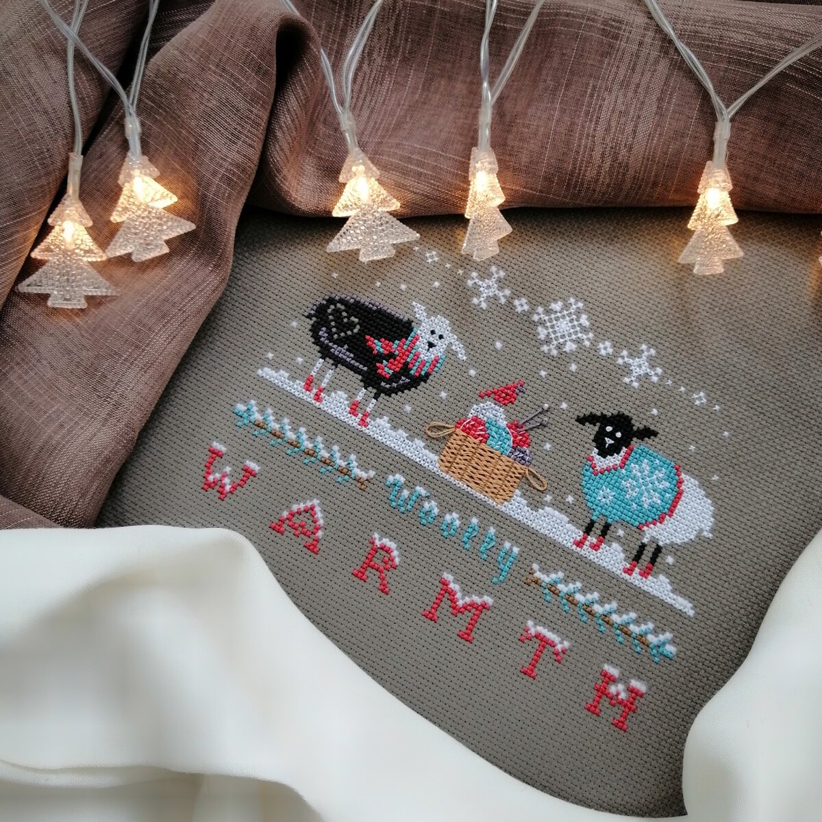 Размер вышивки 12х16 см