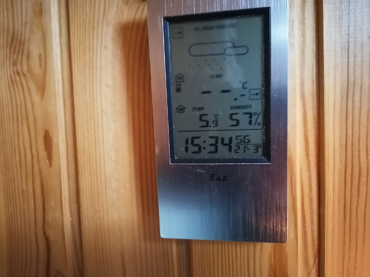 С 4 нагрелось до 5.9 градусов.