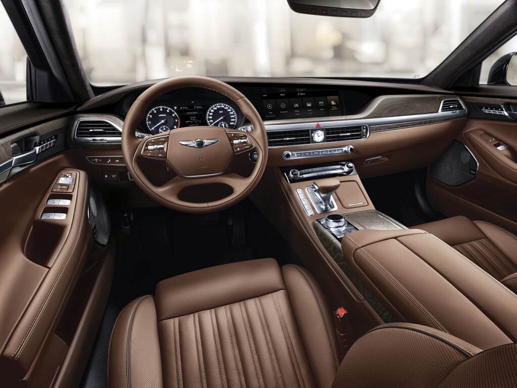 Genesis g90 интерьер