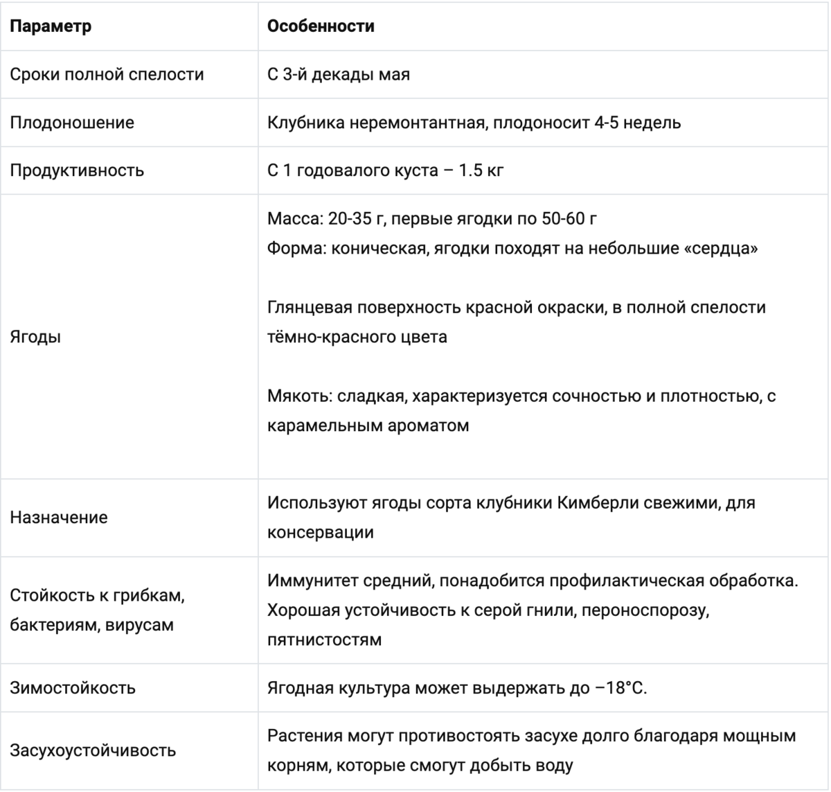 Клубника Кимберли: описание сорта и его полный обзор | Дачник.RU | Дзен