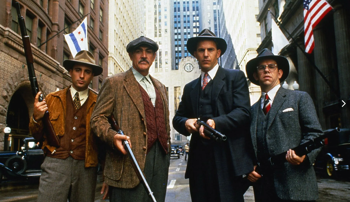 "Неприкасаемые" - именно так пресса окрестила отряд, созданный для борьбы с Аль Капоне. Источник: wallhere.com