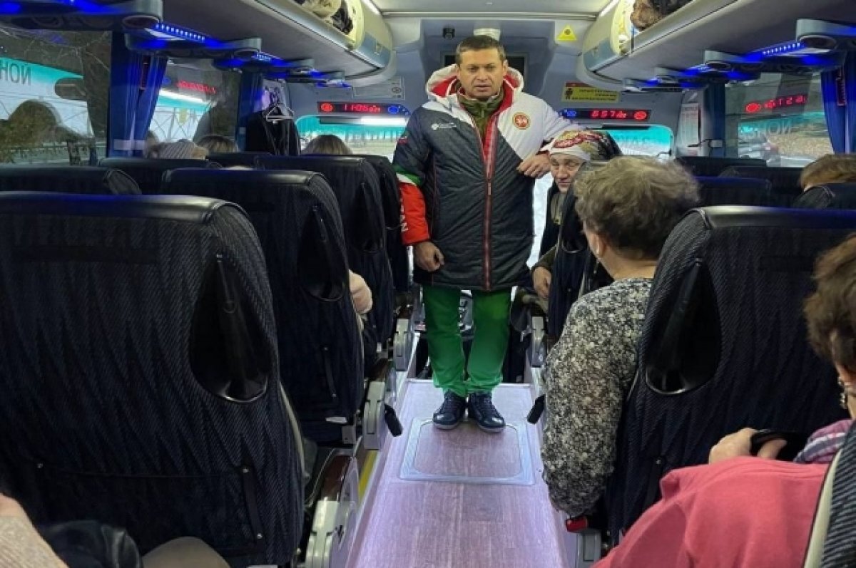    Родные мобилизованных из Набережных Челнов выехали к ним в Казань