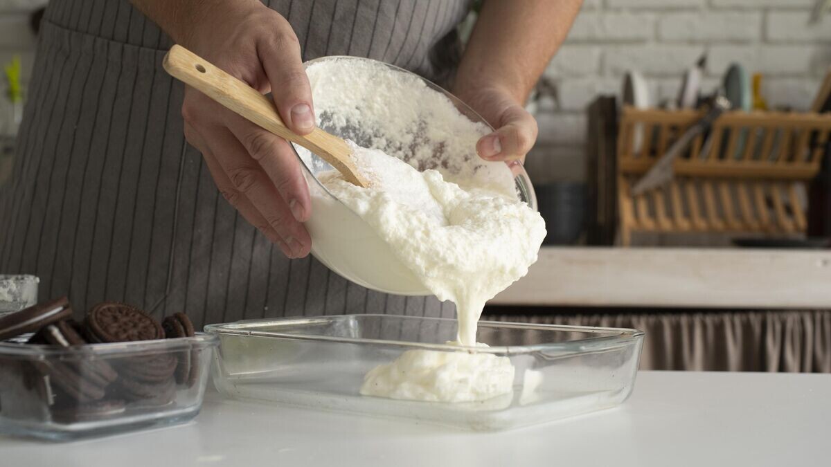    Взбитые сливки© Фото : Freepik