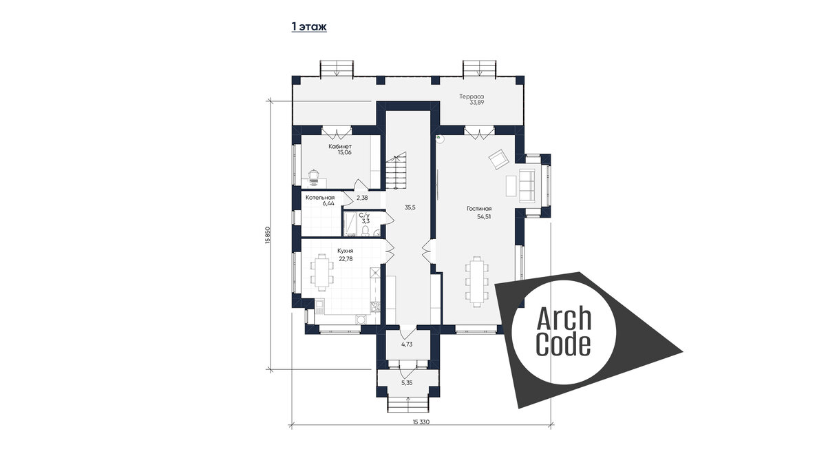 Проект дома для успешных людей | ArchCode | Проектирование домов | Дзен