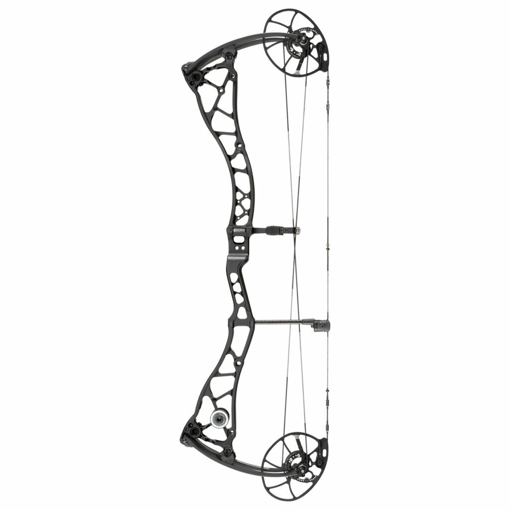 Встречайте ещё один новый блочный лук 2023 года Bowtech SS34. Очень красиво сделана рукоять у данного лука и при своей длине в 34″ дюйма лук хорошо развесован. Очень плавный цикл натяжения от самого начала натяжения до самого конца. Он оснащен системой крепления «ласточкин хвост» для полки стрелы, но можно прикрепить и стандартную полку для стрел все отверстия крепёжные остались. Данная система IMS (Integrate Mounting System) позволяет сбалансировать лучше лук. The Orbit Dampeners Systems практически устраняют вибрацию и шум при выстреле. 
Как и на всех топовых луках этой фирмы, тут установлена система DeadLock. Лук настраивается без специального лучного пресса. Растяжка регулируется от 26″ до 31.5″ дюймов. База 6.75″ дюймов и гибкий отвод это просто сказка для лучника, стрельба будет стабильной и самое главное точной. Скорость вылета стрелы 331 fps.

Система DeadLock позволяет выровнять наклон блока без специального оборудования (лучного пресса). Эргономичный упор спроектированы таким образом, чтобы уменьшить скручивание лука и повысить комфорт.
Integrate Mounting System — система крепления «Ласточкин хвост», находящаяся непосредственно в рукояти. Это хорошо влияет на балансировку лука и исключает сдвиги полки для стрелы. Работает со всеми устройствами, оснащенными опцией IMS, но можно поставить и обычную полочку, так как старые крепления тоже остались.
Система FlipDisc. Простая настройка с помощью системы FlipDisc позволяет стрелку настраивать цикл растяжки лука от комфортного до быстрого в зависимости от предпочитаемого стиля стрельбы.
Orbit Dampeners Eliminate устраняют шум и вибрацию, создаваемые при выстреле.
Flex Guard гибкий отвод влияющий на точность выстрела.