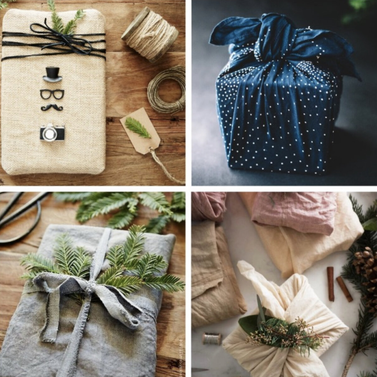 Новогодний подарок в классическом стиле