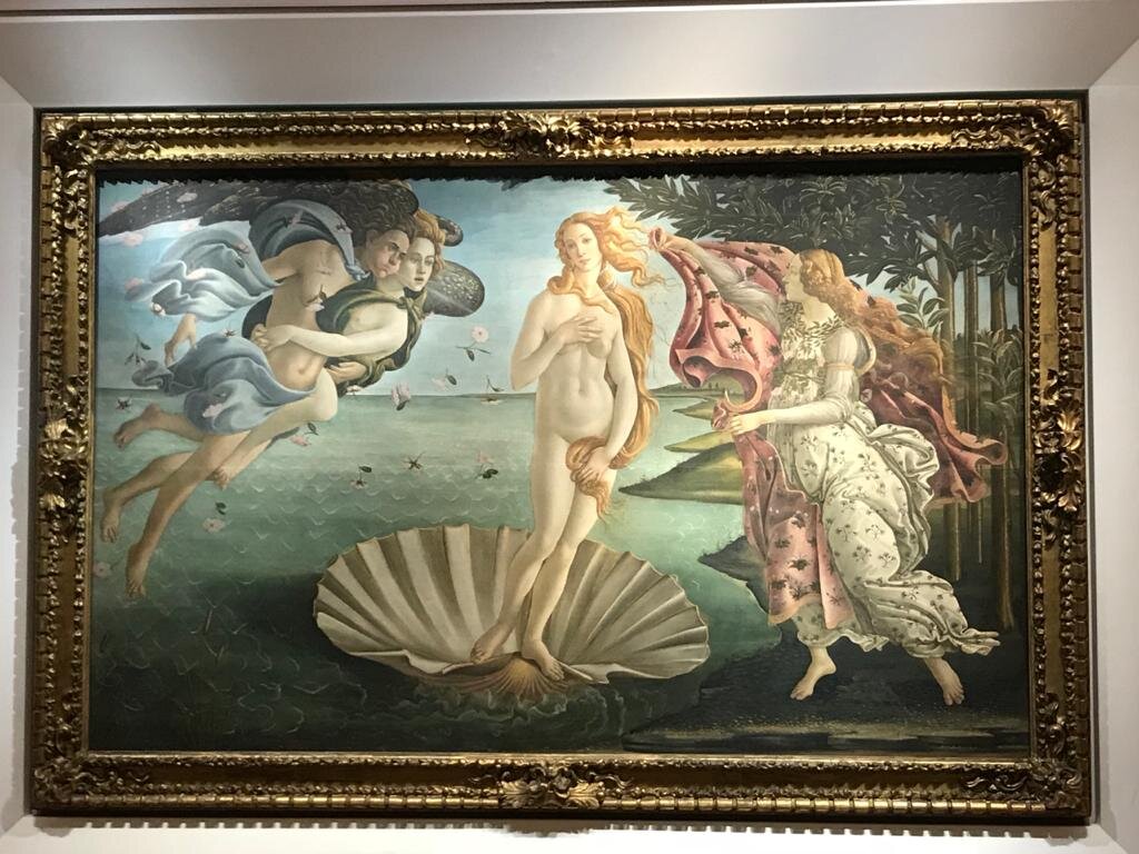 «Рождение Венеры», Боттичелли 