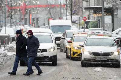    Дорожное движение в Москве ©Пелагия Тихонова РИАМО
