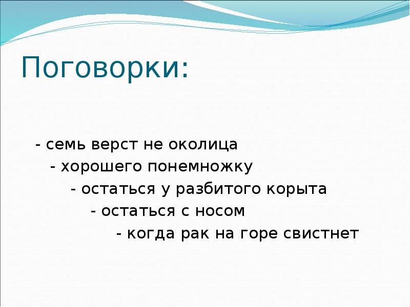 Проект русские пословицы и поговорки 5 класс