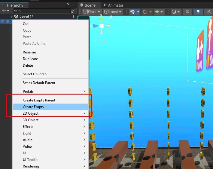Скрин с Unity