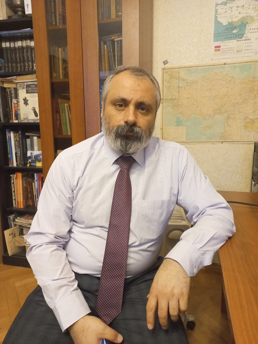 Давид Бабаян, и.о. министра иностранных дел Арцаха