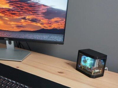    Энтузиаст собрал корпус для мини-ПК из 24 вентиляторов