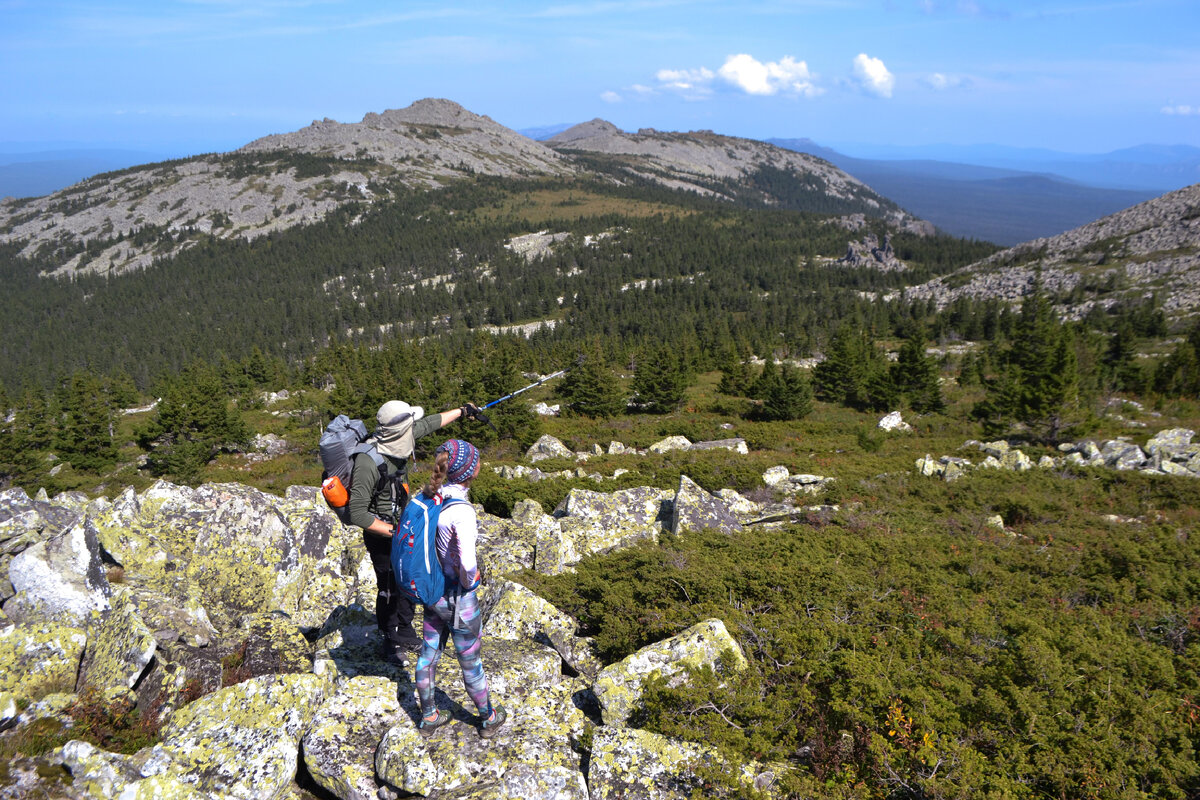 Хребет Зигальга, Южный Урал