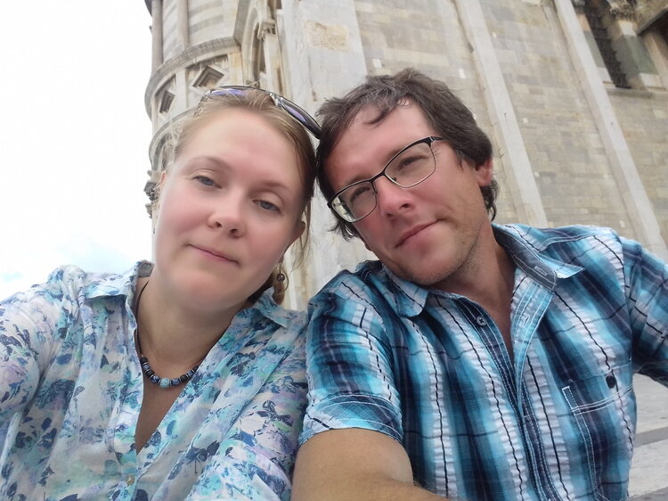 это мы с мужем)