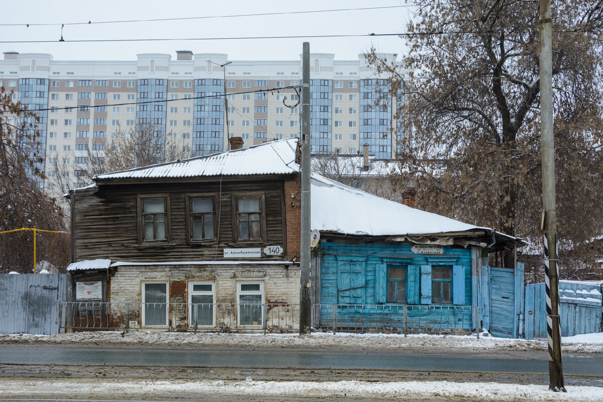 Самара, улица Арцыбушевская дом 31/СНЕСЕН. неиспользуемое здание