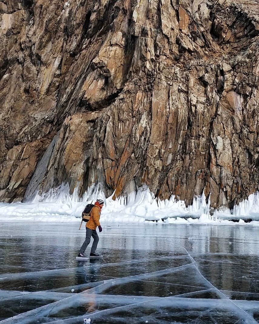 Катание в проливе Малое море, озеро Байкал