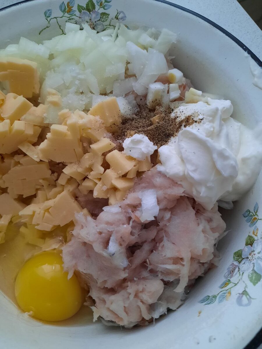 Продукты для рыбных котлет