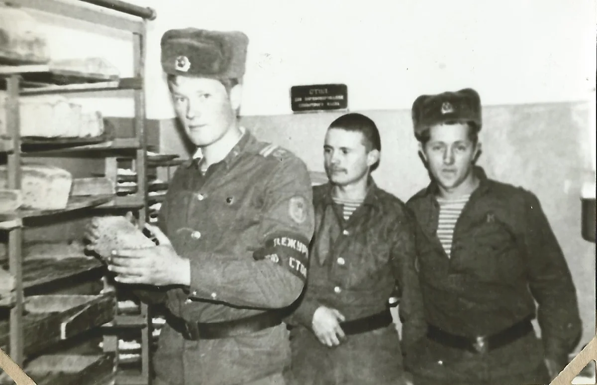 у хлебореза...