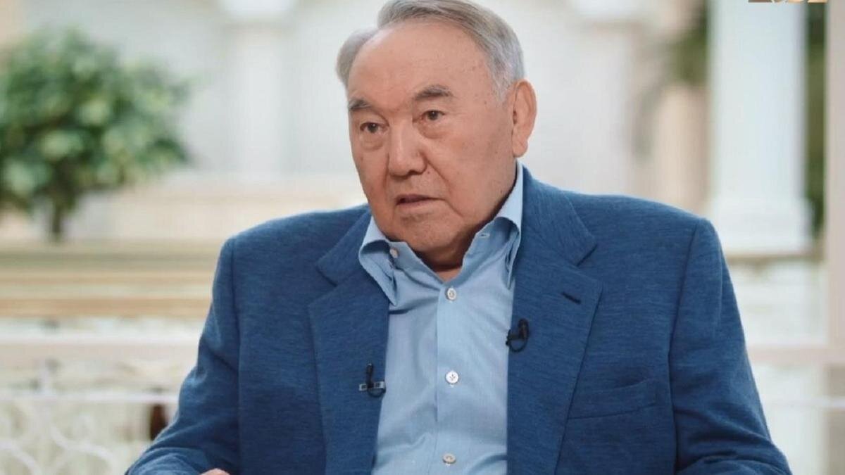    Нурсултан Назарбаев:кадр телеканала "Хабар"