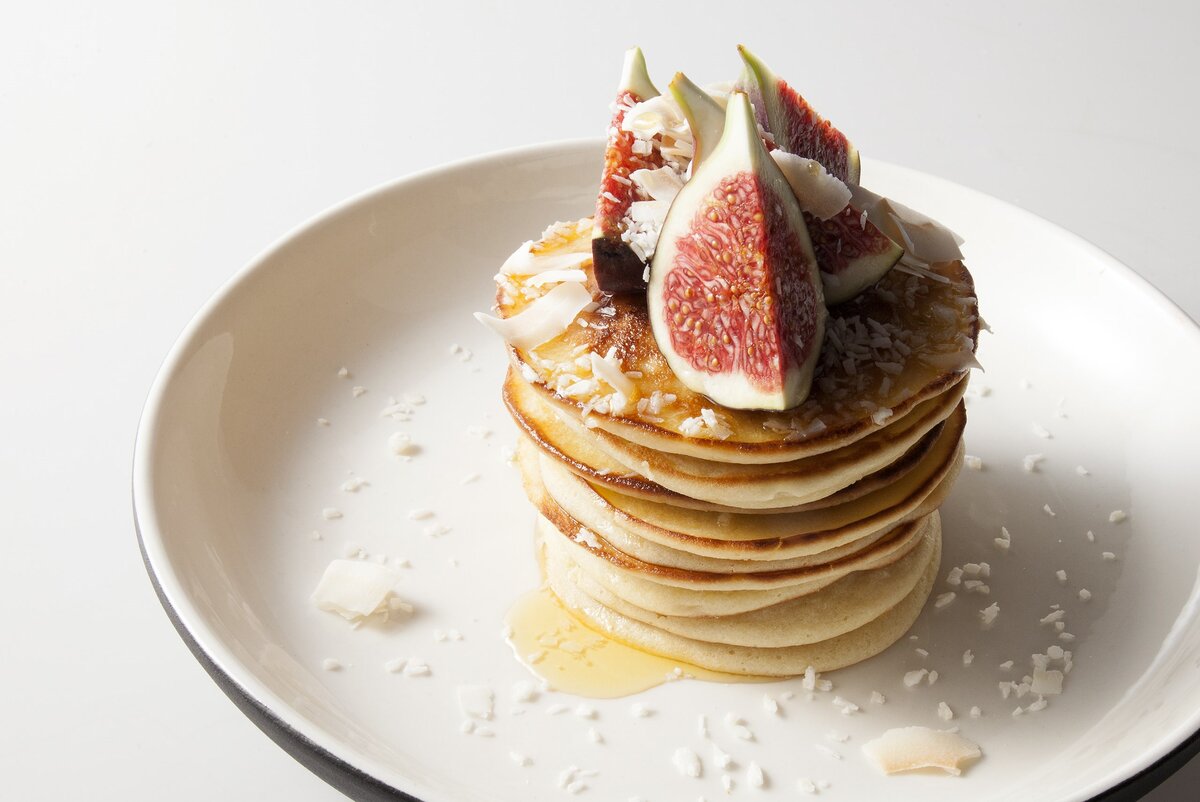    Кокосовые панкейки