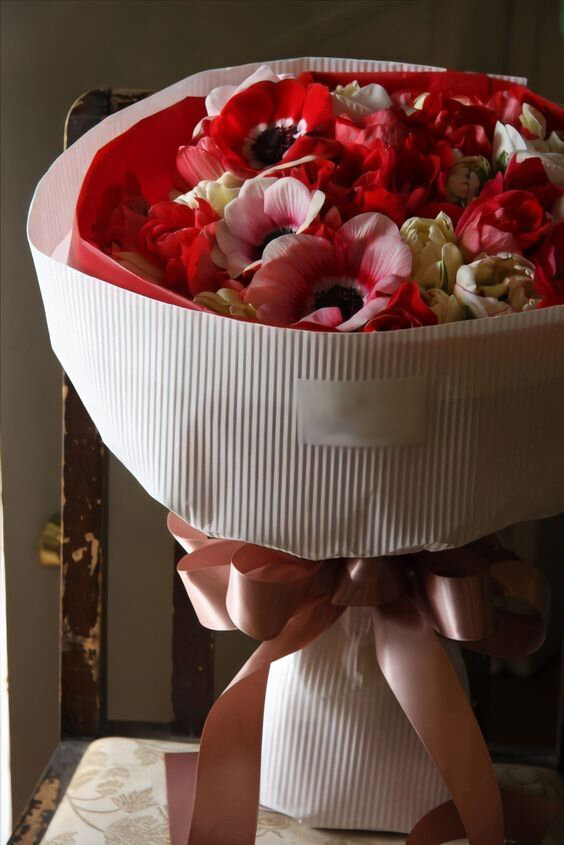 Анемоны на Татьянин день, источник - Pinterest