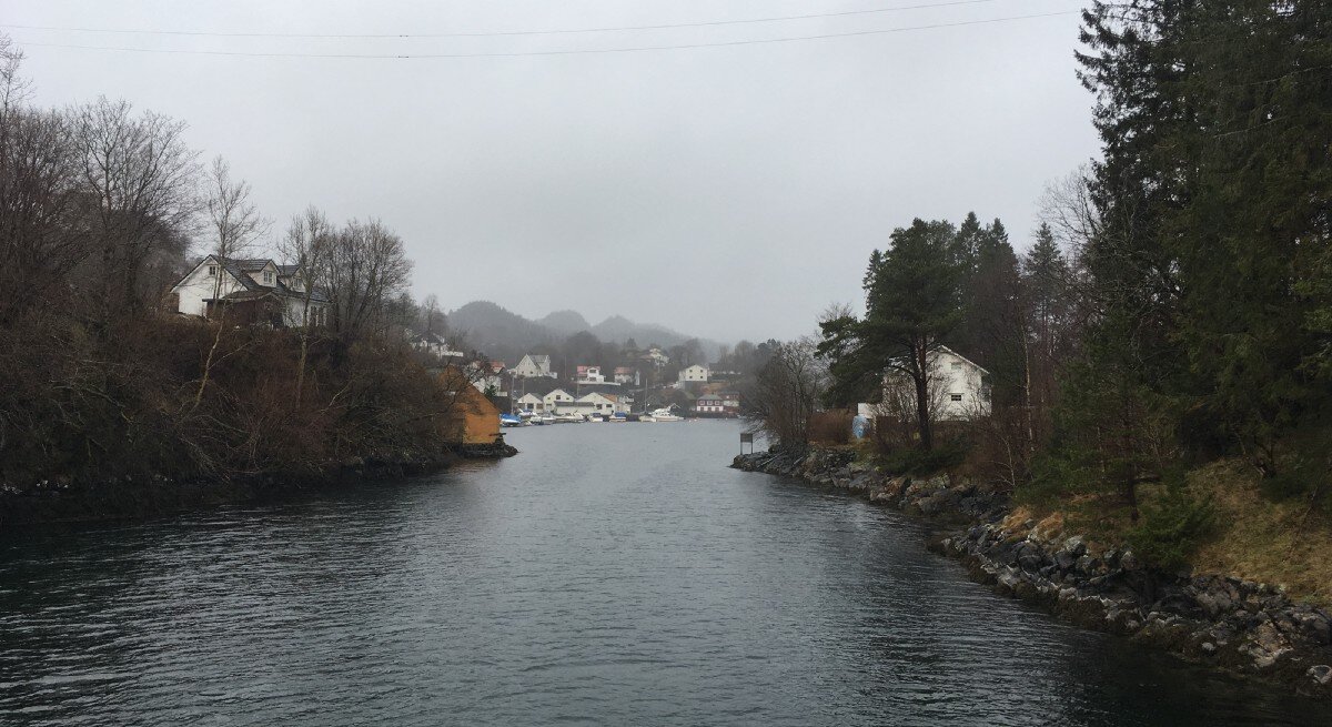 Берген, фьорд