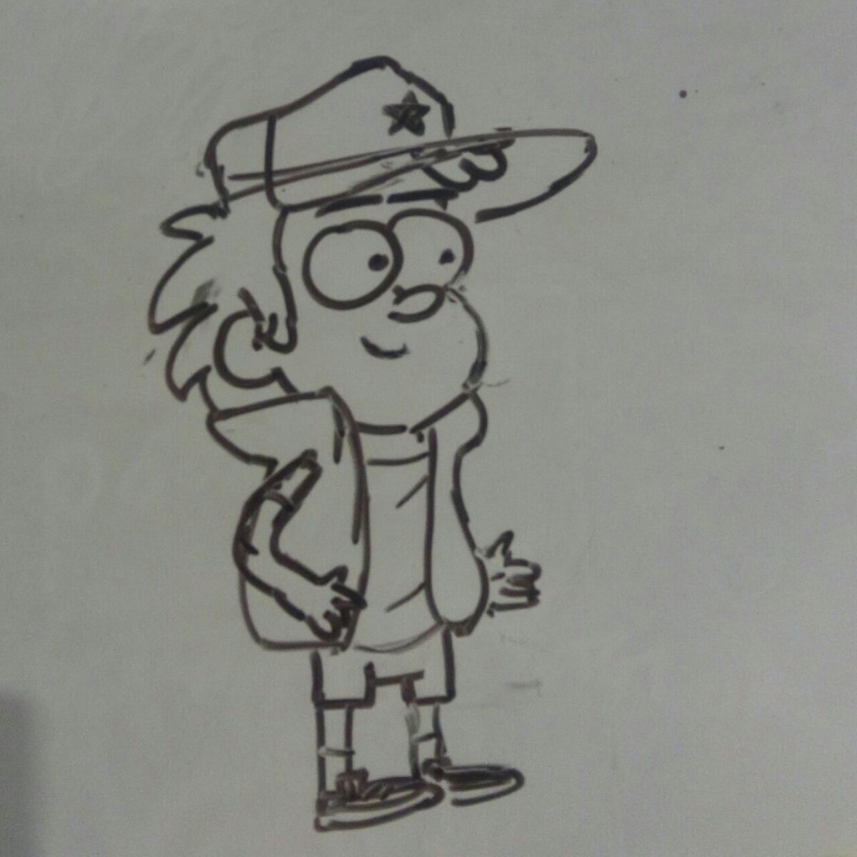 Dipper - white board picture