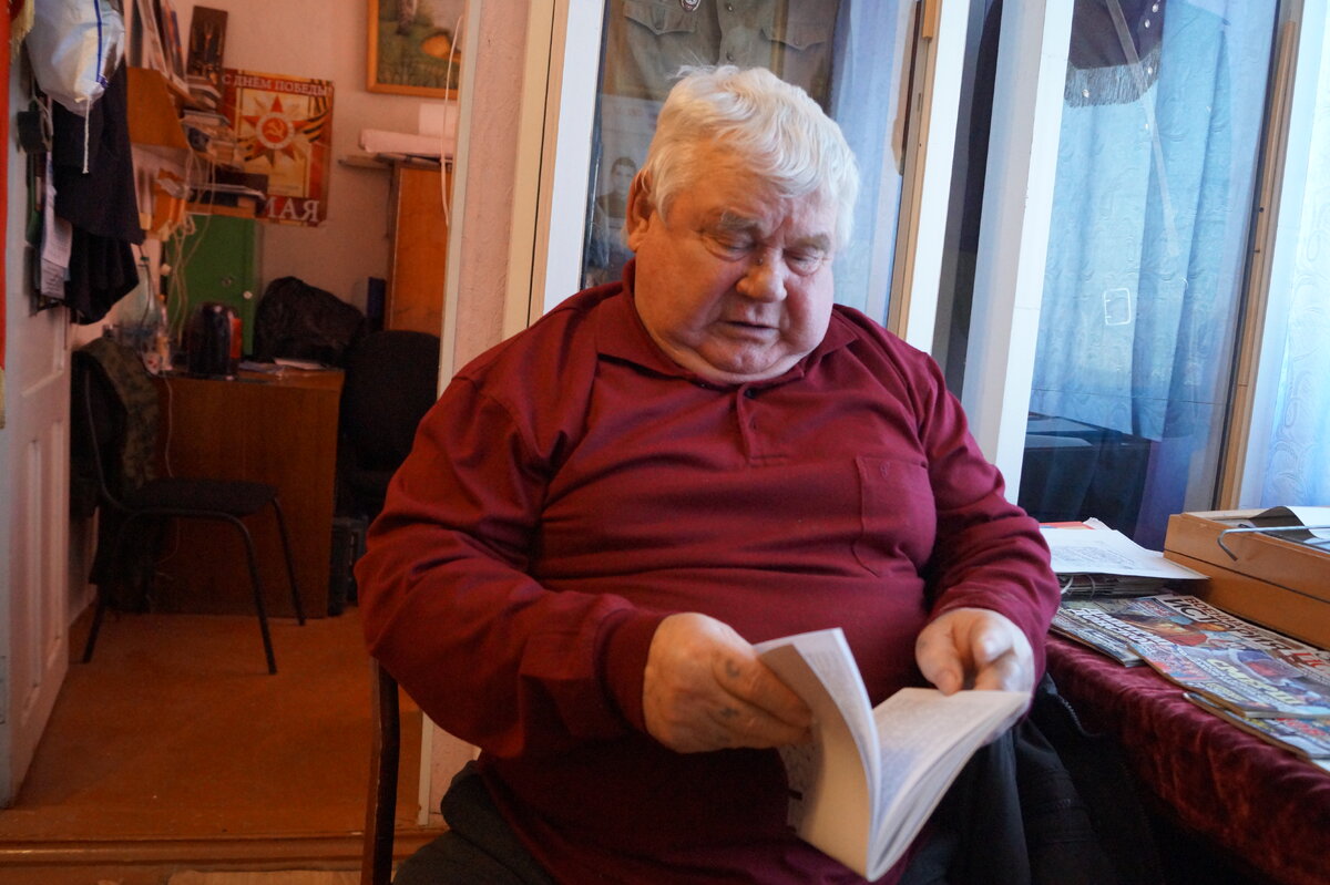 Пенсионер собирает экспонаты