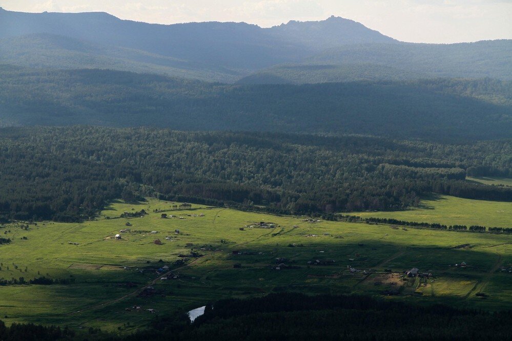 Вид на деревню