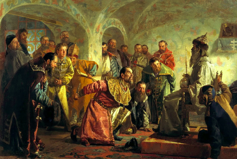 Бояре в думе