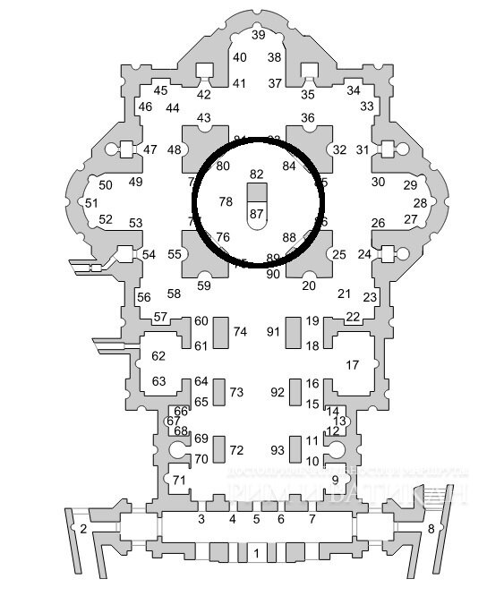 План базилика св петра