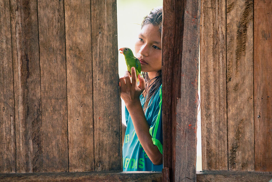 Девушка из племени Ашанинка. Источник фото: mtdata.ru