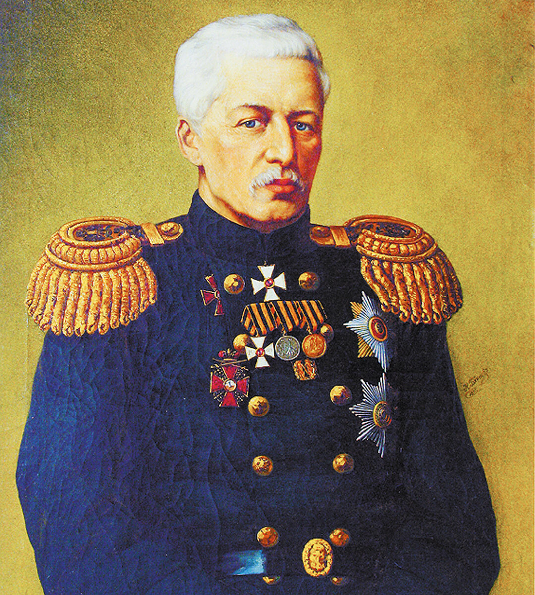Адмирал Василий Степанович Завойко (1809–1898). Портрет работы неизвестного художника