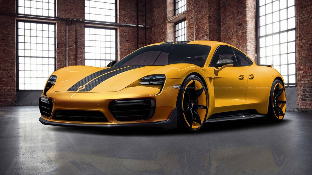 Porsche Taycan Exclusive Rendering