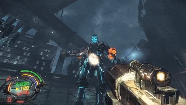 Гигантские боссы – дань Painkiller. Выглядит действительно здорово