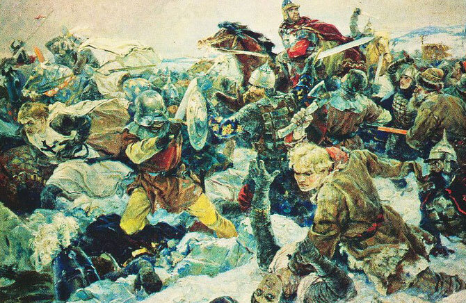 Раковорская битва была намного более яростной и масштабной, нежели Ледовое побоище