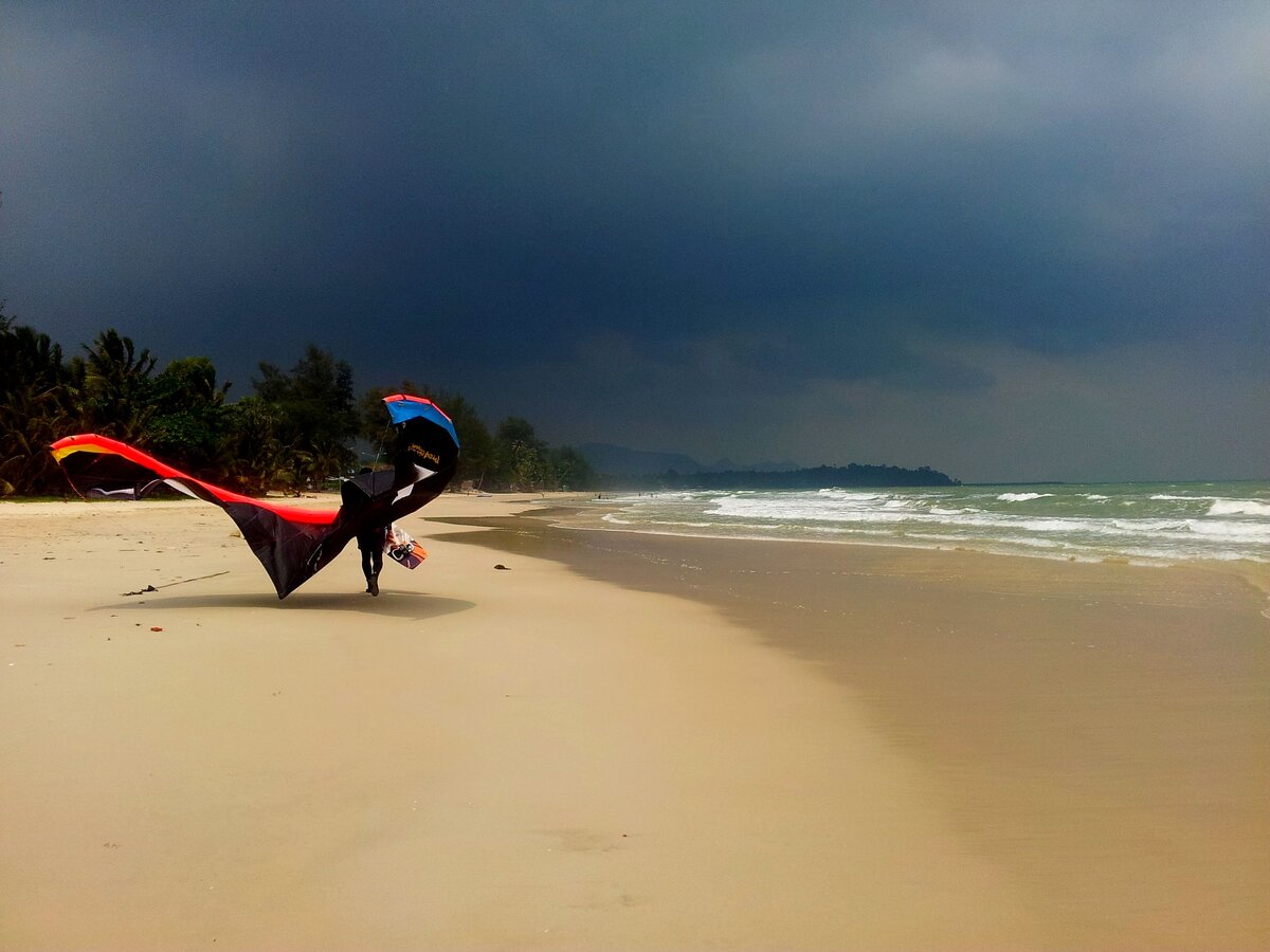 Кайтинг в Чумпхоне.