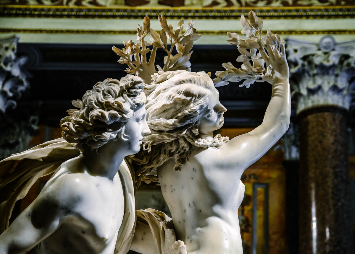 Джованни Лоренцо Бернини. «Аполлон и Дафна». Фрагмент нини. «Аполлон и Дафна». Фрагмент