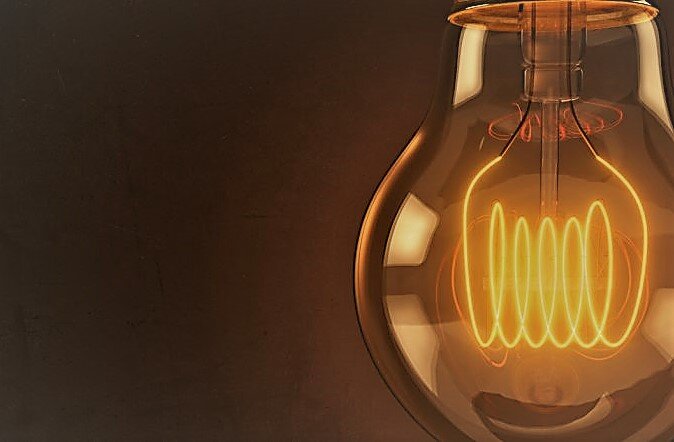 Лампа накаливания.