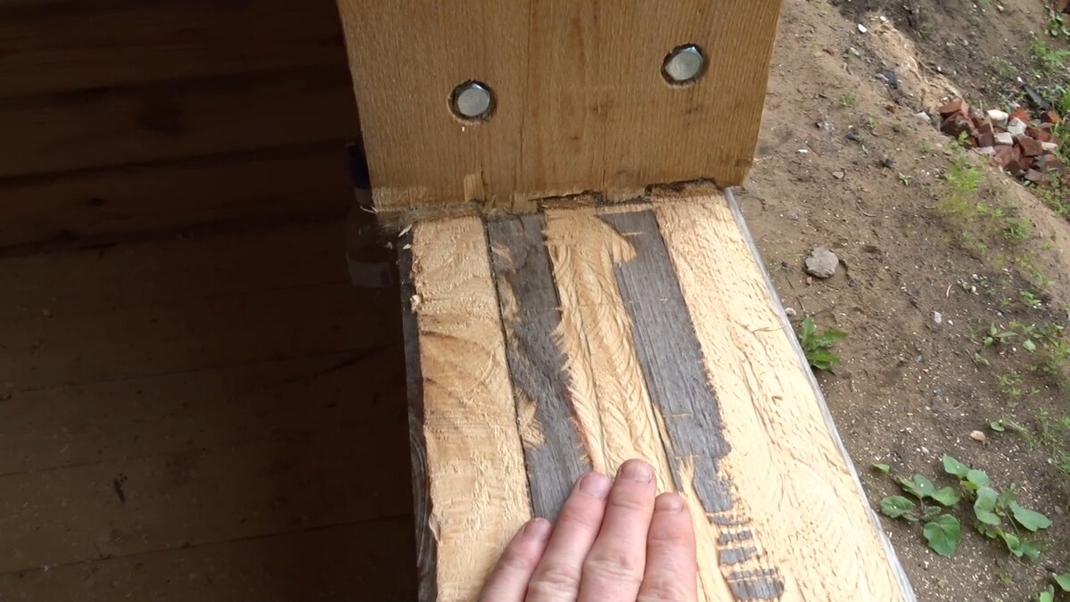 Установка окон в деревянном доме/Монтаж пластикового окна в обсаду ...