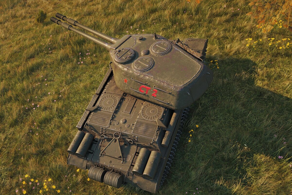 Ст 2 уп. Ворлд оф танк ст 2. Танк в ворлд оф танк ст-2. World of Tanks танк с 2 пушками. Ворлд оф танк танк ст 1