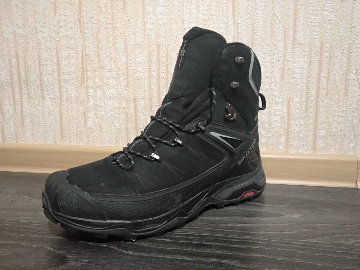 Ботинки Salomon X Ultra Winter после грязи и снега