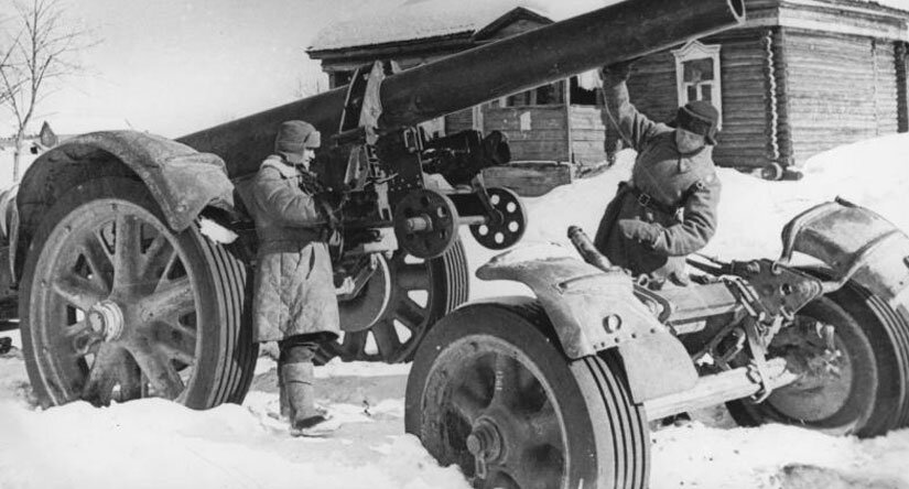 Битва за Москву. Фото: январь 1942 года