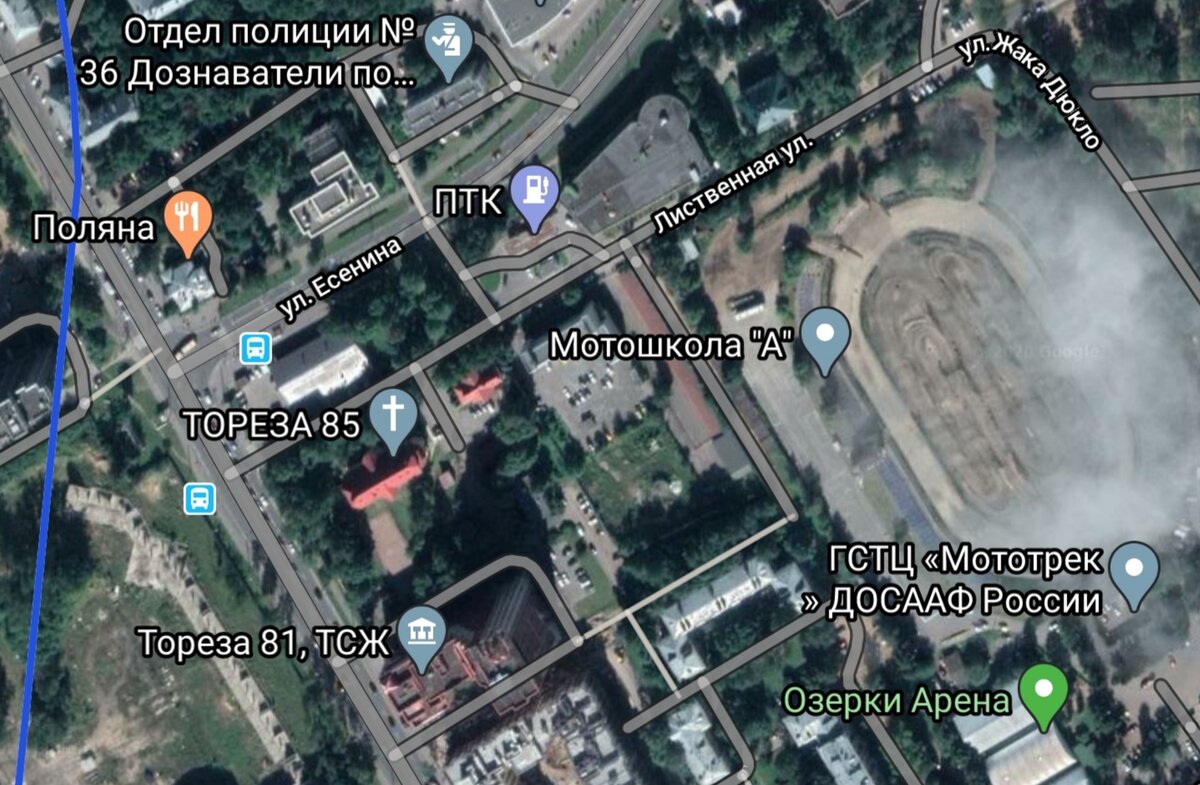 Даже на картах Google это место тяжело найти. А если вы нашли до прочтения основной части статьи - напишите об этом в комментариях!